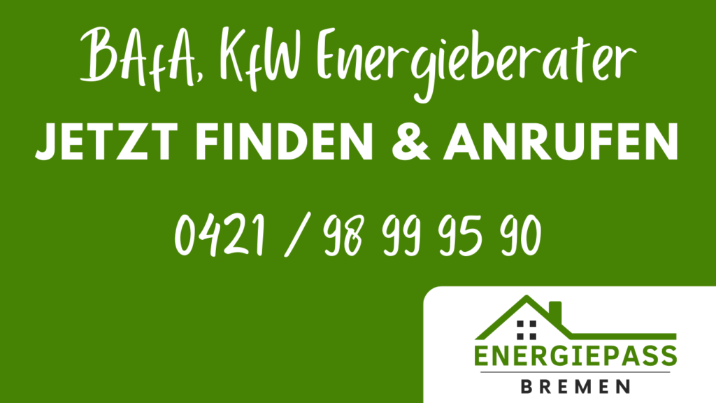 Finden Sie Ihren BAfA Energieberater KfW Energieberater mit uns – Rufen Sie uns an